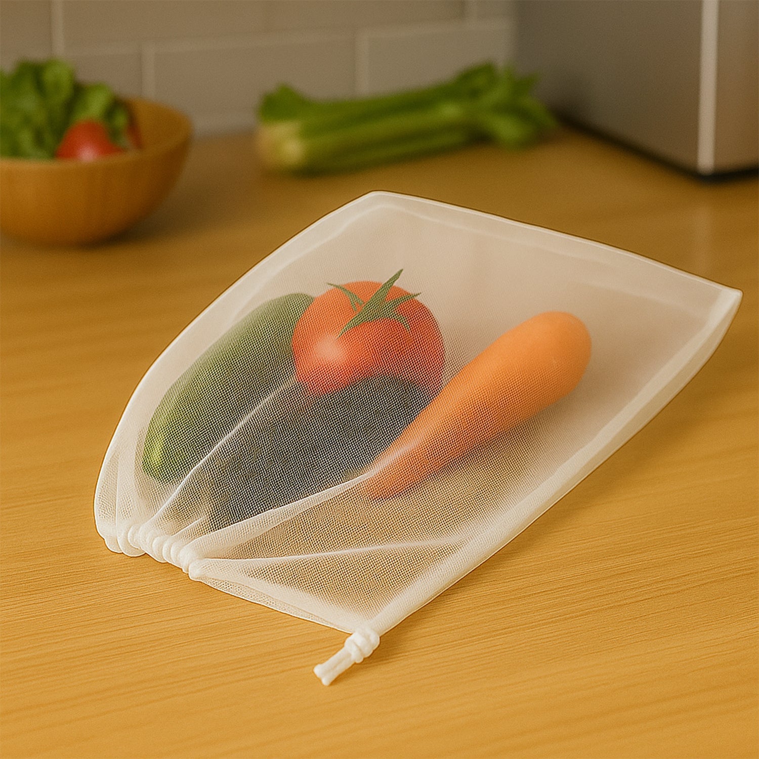 Reusable Grocery Mesh Bags Reusable Grocery Mesh Bags